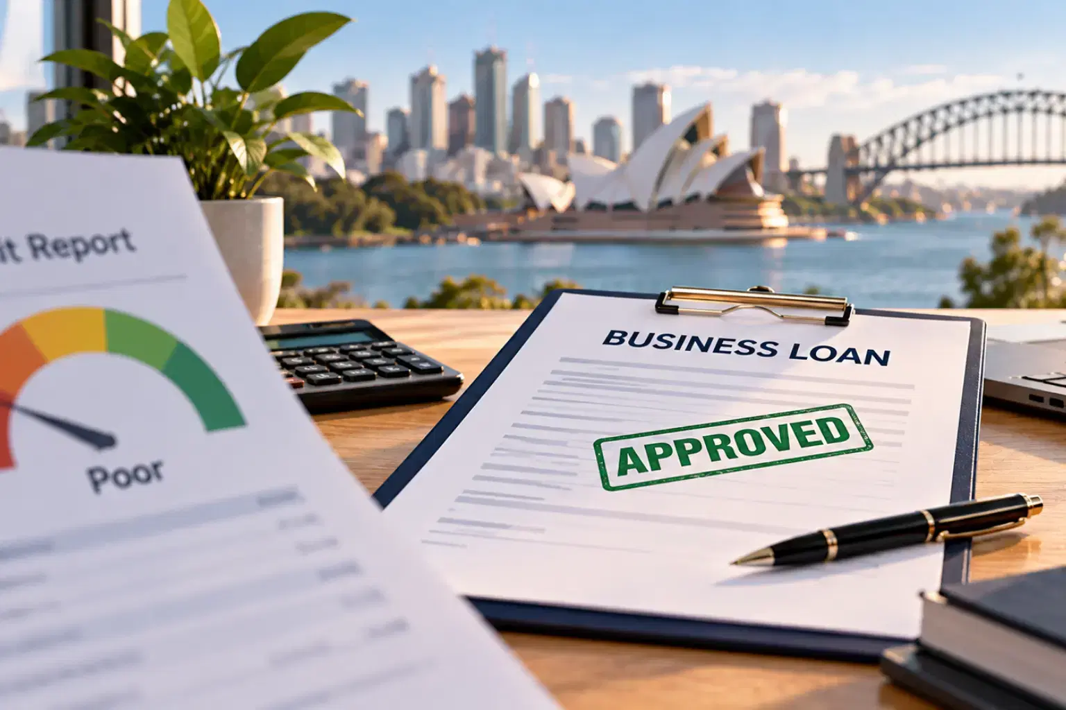 Getting Business Loan with Bad Credit in Australia